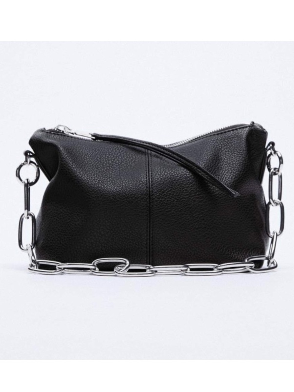 Zara Small Leather Chain Purse